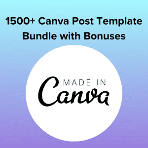 1500+ Canva Post Template Bundle with Bonuses